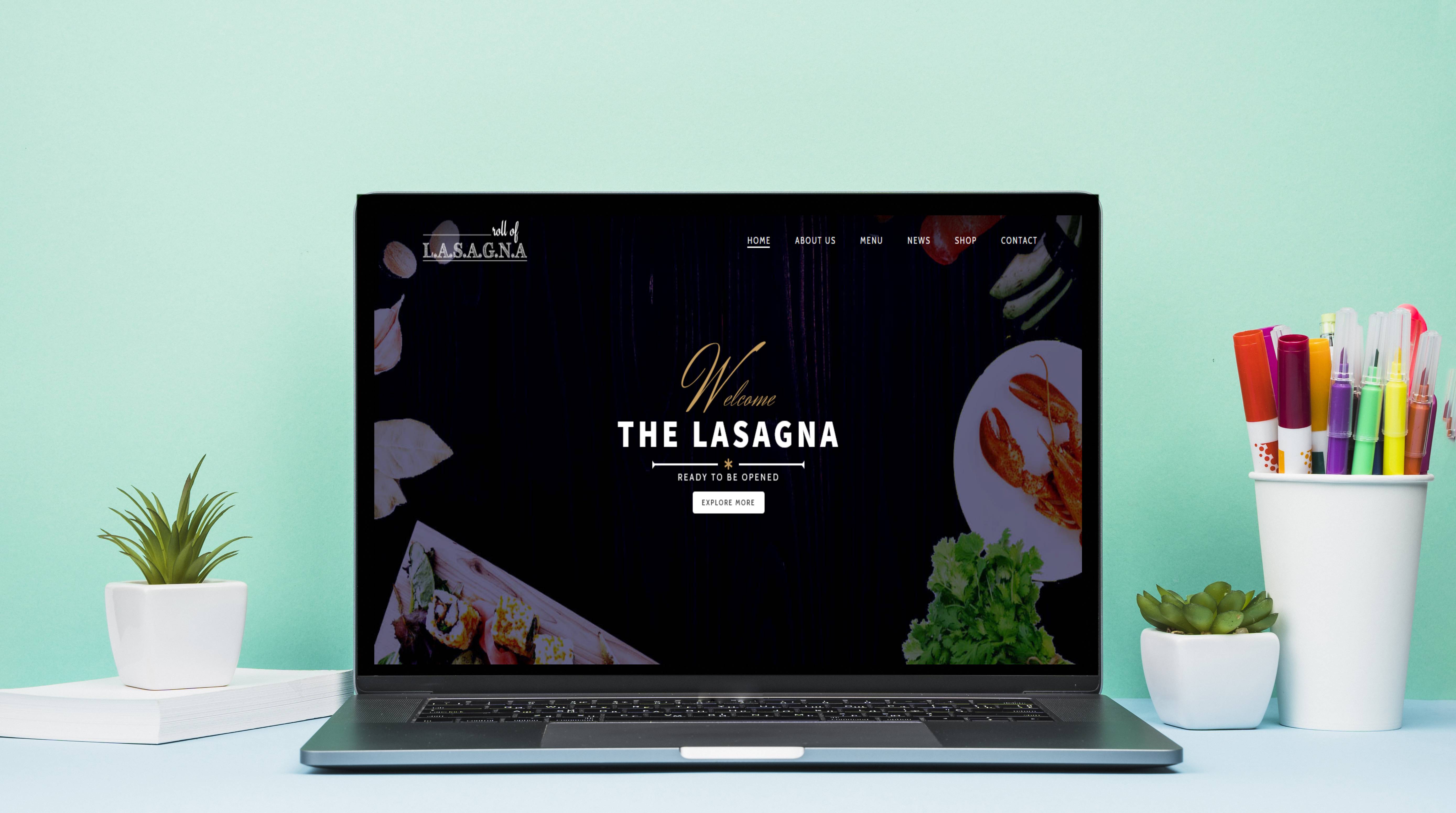 Lasagna Restaurant theme